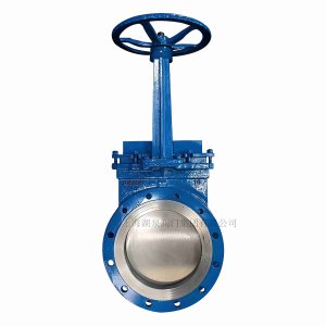 手動(dòng)刀閘閥DN65，DN80，DN150鑄鋼10公斤